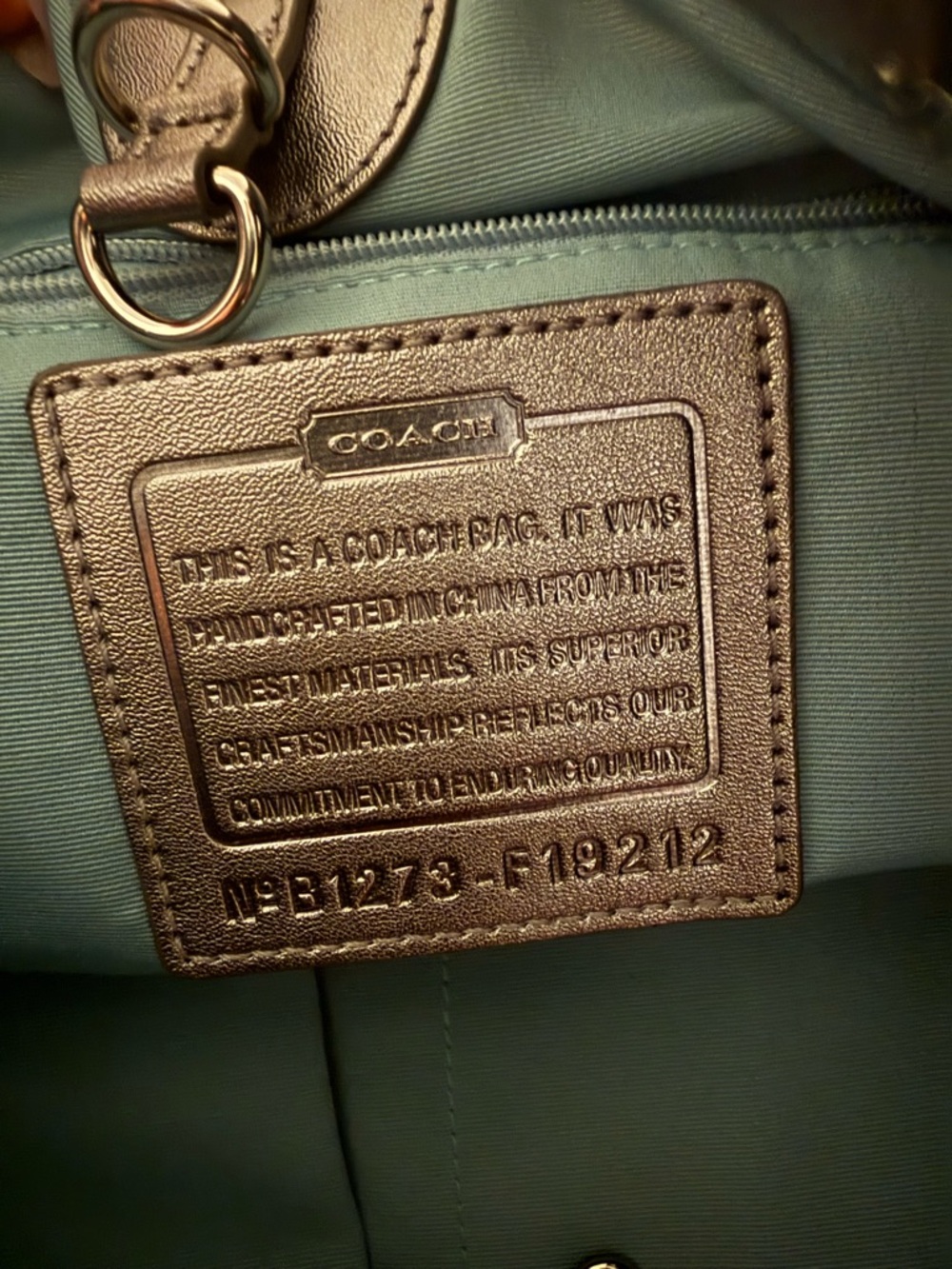 NWT Coach Beach Star Tote - Picture 5 of 12